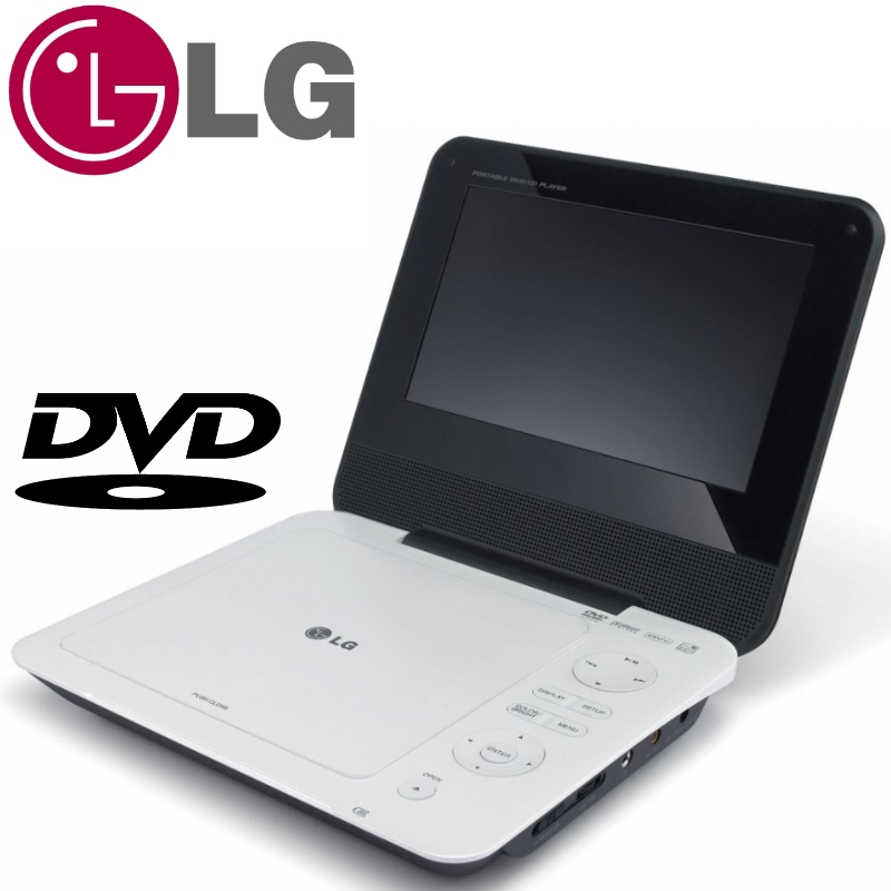 Lg Dp Screen Portable Dvd Player Region Playback Dvd Cd Divx